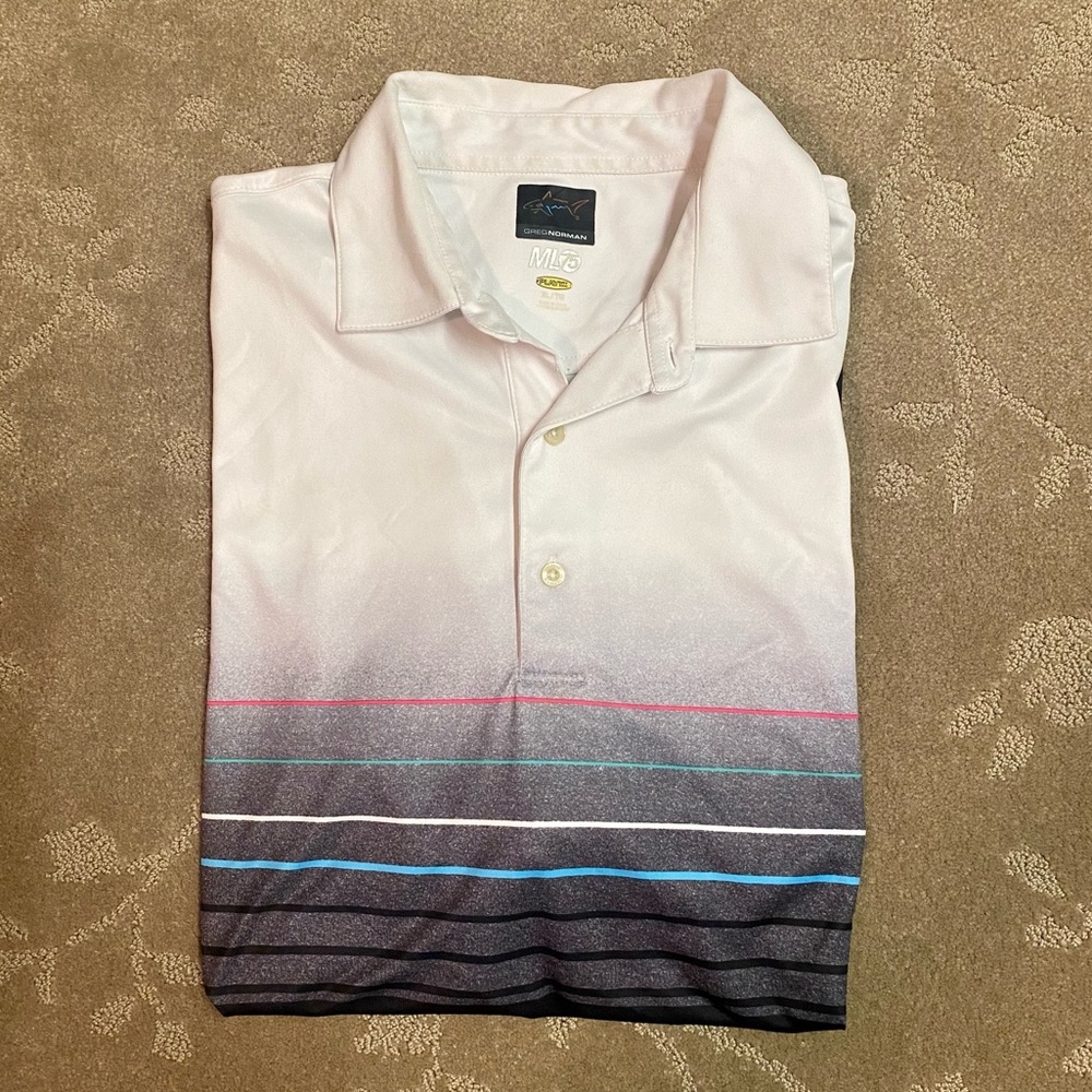 Greg Norman Play Dry Golf Polo